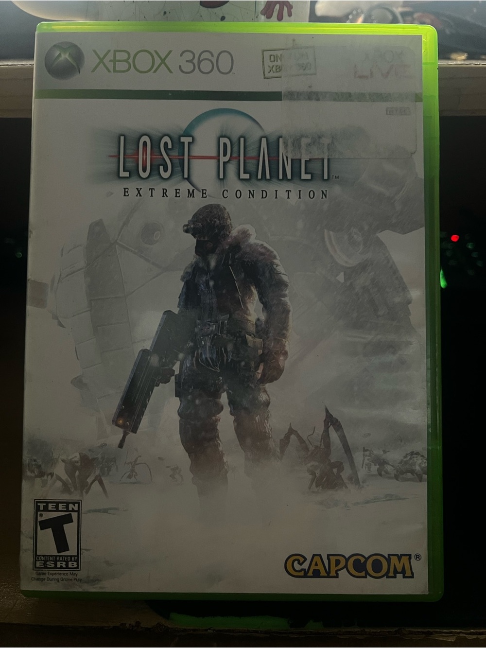 Microsoft Xbox 360 Lost Planet: Extreme Condition - Green Case